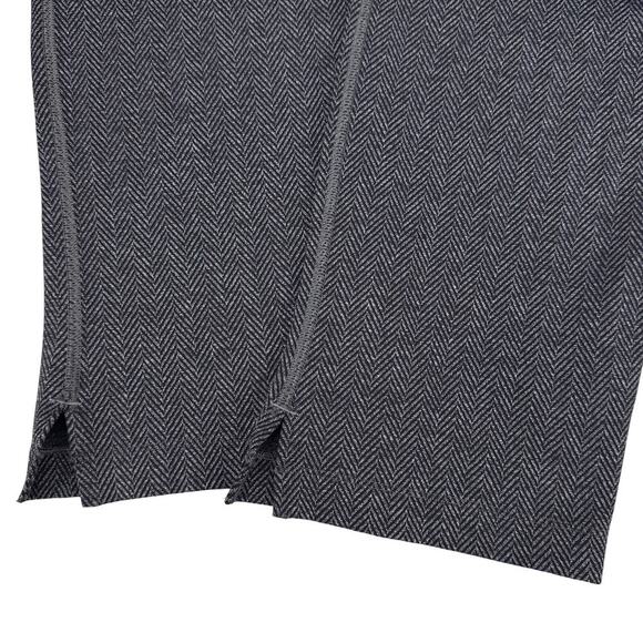 LULULEMON Women's City Kick It Pant Sz 4 Gray Giant Herringbone Made in USA - Picture 8 of 8